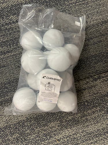 Champro Lacrosse Ball 12 Pack (1 Dozen) (New)