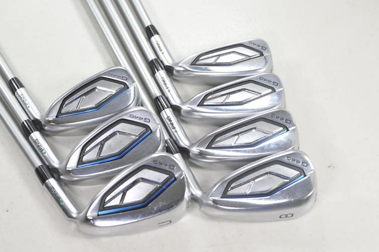 Ping G440 5-W,UW Iron Set Senior Flex Green Dot Alta Quick 45g Graphite # 223276
