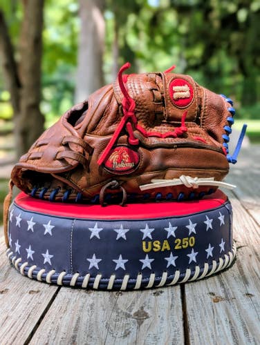 Nokona Buckskin AMG-175X 12" Baseball Glove Fresh Refresh And Relace Fall Ball