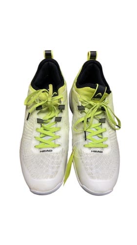 HEAD Non-Marking Court Shoes Size 9.5 Neon