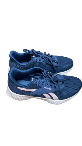 Reebok Women's Blue/Pink Running Shoes - Size 8