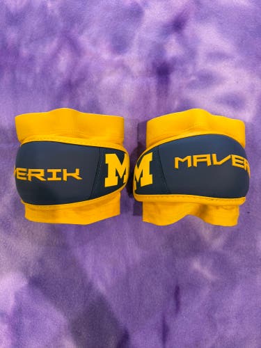 University Of Michigan Maverik Max Arm Pads (New)