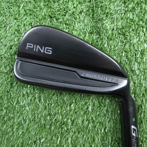 PING Green Dot G425 Crossover 2 Driving Iron Black AWT 2.0 Stiff LONG 42.5" RH