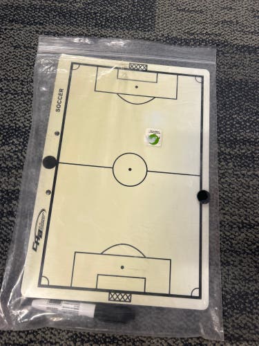 (New) Soccer dry erase board