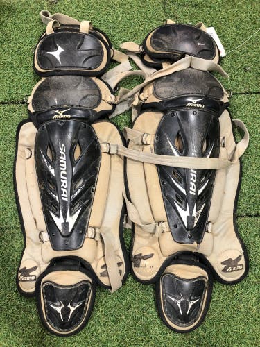 Adult Mizuno Samurai Catcher's Leg Guard (Used)