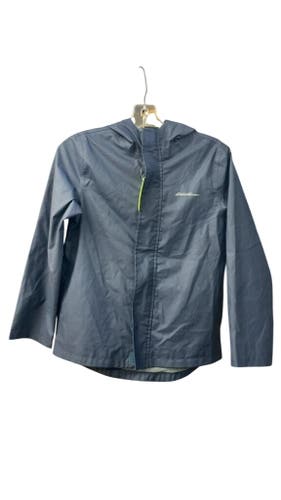 Eddie Bauer Junior Rain Jacket - Navy - Size 10/12