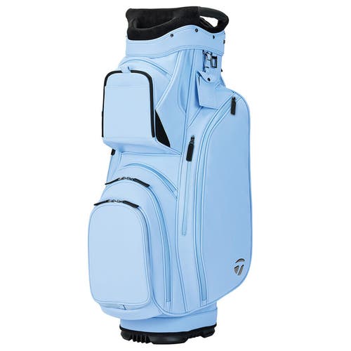NEW 2025 TaylorMade Signature Light Blue 14-Way Golf Cart Bag