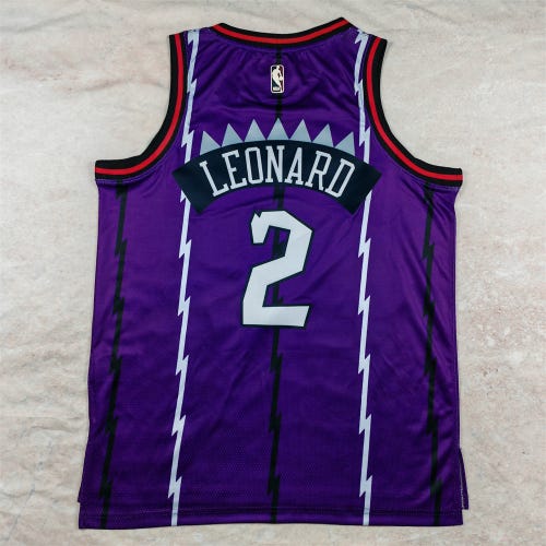 Toronto Raptors Leonard Basketball Jersey