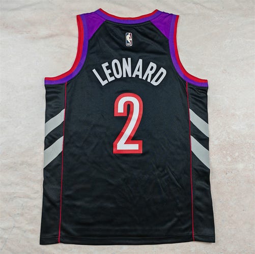 Toronto Raptors Leonard Basketball Jersey