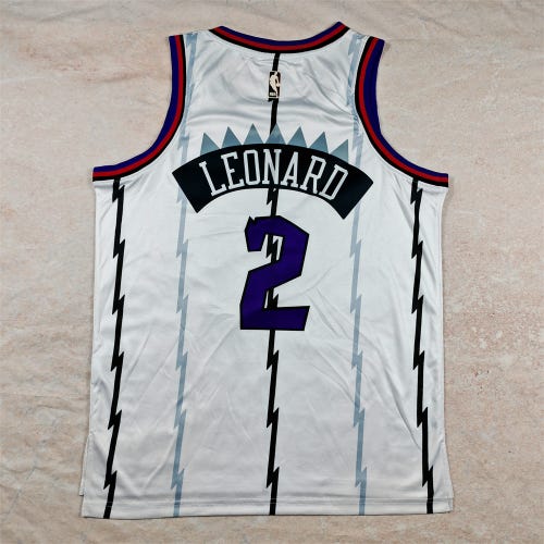 Toronto Raptors Leonard Basketball Jersey