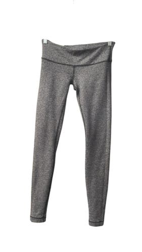 Lululemon Women's Herringbone Leggings - Grey/Green - Size 6