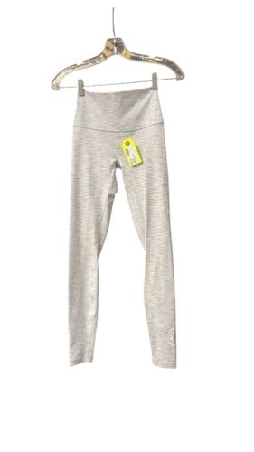Lululemon Women's Size 4 Grey Striped Leggings