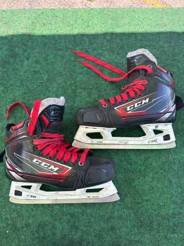 Senior CCM JetSpeed FT480 Hockey Goalie Skates (Regular) Size 6.5 (Used)