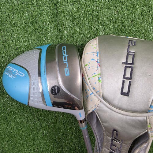 Cobra AMP Cell Offset Blue 13.5° Driver 45g Ladies Womens Flex Graphite RH 44"