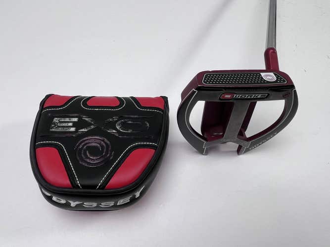 Odyssey O-Works Red 2-Ball Fang Putter 35" Mens RH HC
