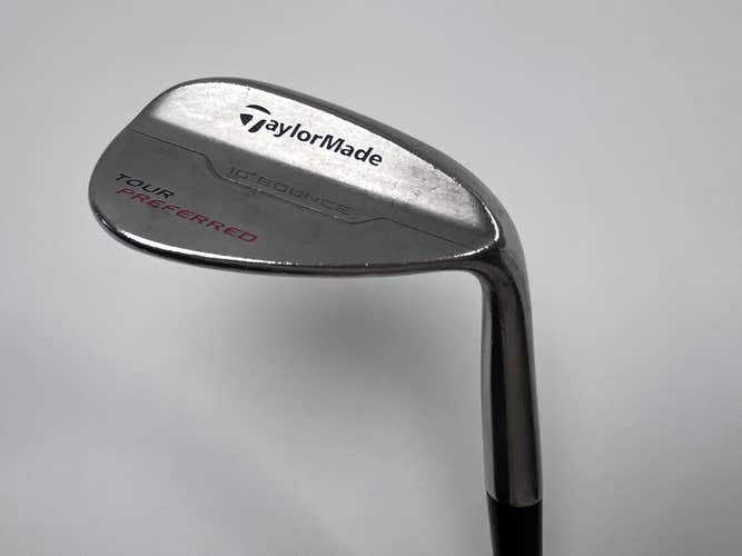 TaylorMade Tour Preferred Lob Wedge LW 60* 10 Bounce KBS Tour-V Wedge RH