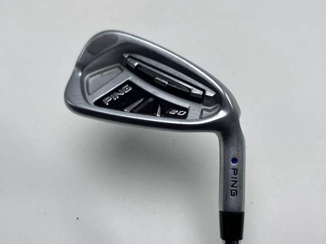 Ping i20 Single 7 Iron Blue Dot 1* Up CFS Extra Stiff Steel Mens RH