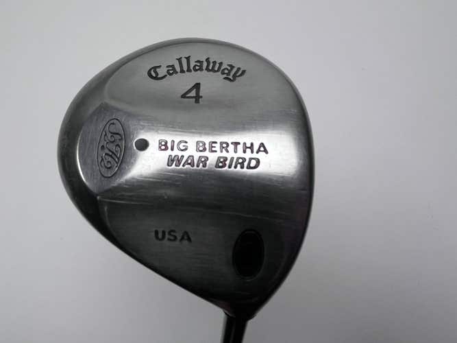 Callaway Big Bertha Warbird 4 Fairway Wood 17* RCH 90 Firm RH Midsize Grip
