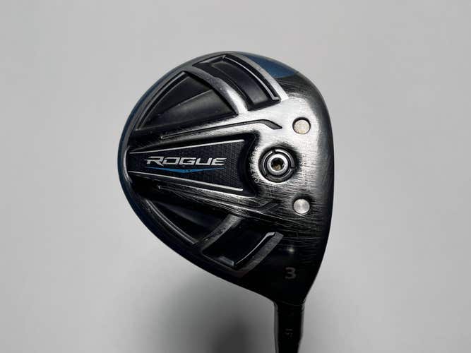 Callaway Rogue 3 Fairway Wood 15* Aldila Synergy 60g Regular Graphite Mens RH