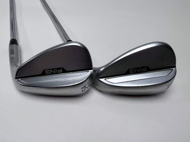 Ping s159 Chrome Wedge Set 54* 12 | 60* 10 Black Dot DG S300 Stiff RH +1''