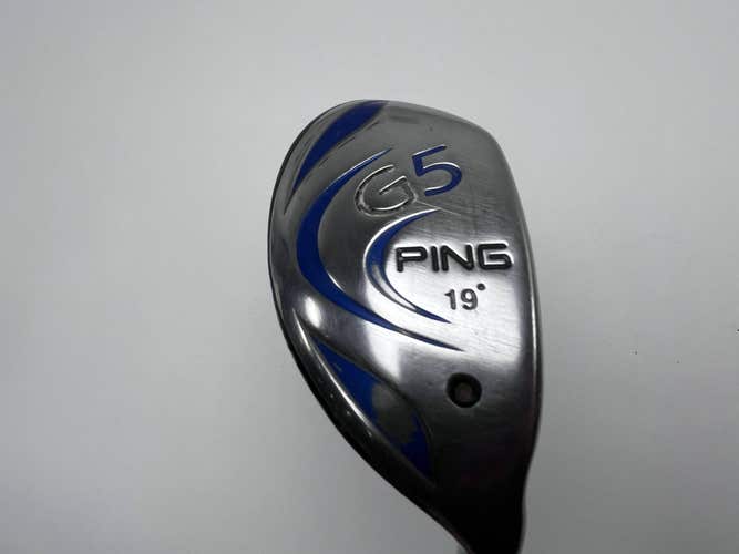 Ping G5 3 Hybrid 19* Grafalloy ProLaunch Blue Stiff Graphite Mens RH