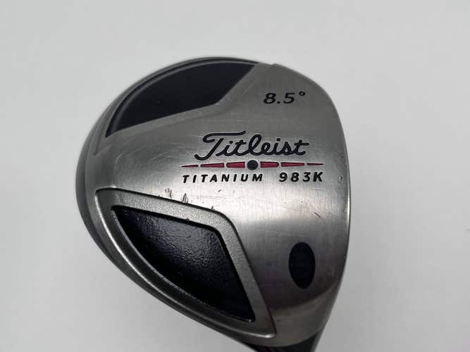 Titleist 983 K Driver 8.5* Graphite Design YS-6 Stiff Graphite Mens RH