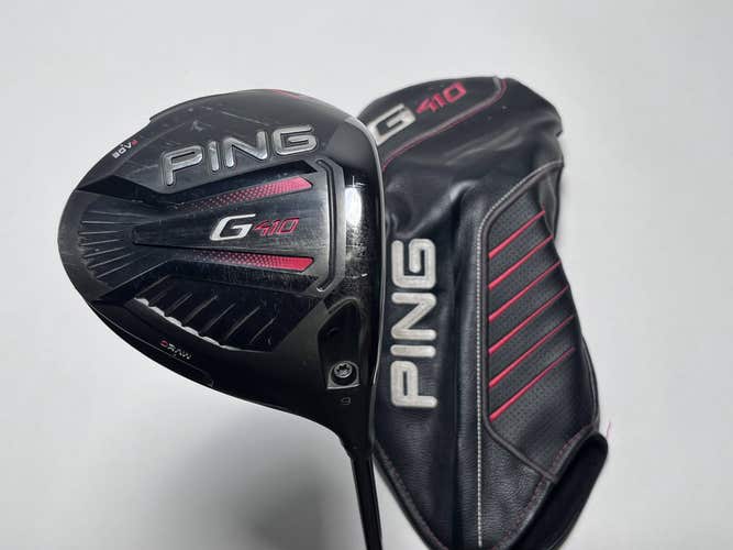 Ping G410 SF Tec Driver 9* Alta CB 55g Stiff Graphite Mens RH HC Midsize Grip