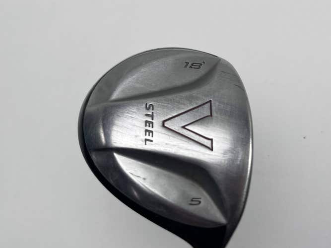 TaylorMade V Steel 5 Fairway Wood 18* MAS2 Regular Graphite Mens RH