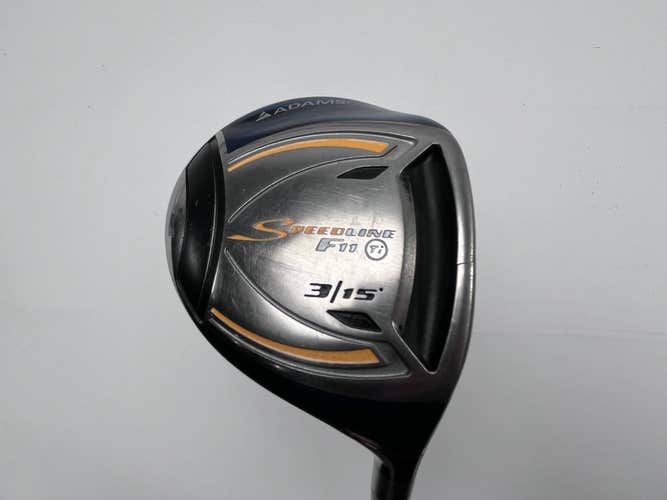 Adams Speedline F11 Titanium 3 Fairway Wood 15* UST Mamiya VTS 7X XStiff RH