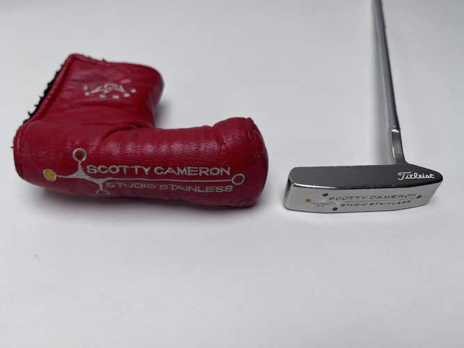 Scotty Cameron Studio Stainless Newport 2.5 Putter 35" Mens RH HC