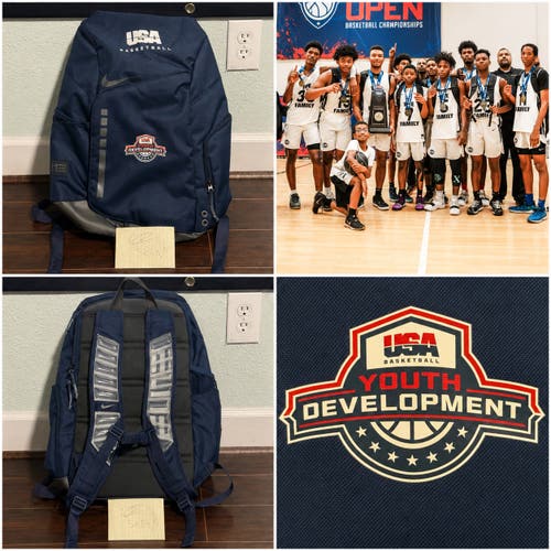 RARE USA Basketball Youth Development Team Issued Nike Backpack