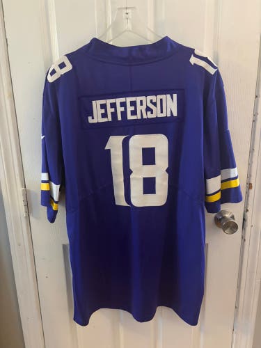 Justin Jefferson XL Men's Nike Jersey (Used)