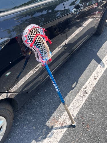 STX stallion prism apx mesh on USA blue sci ti with ecd end cap