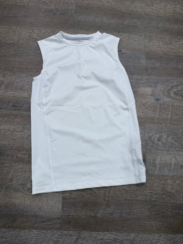 White Large Boys DSG Compression (New)
