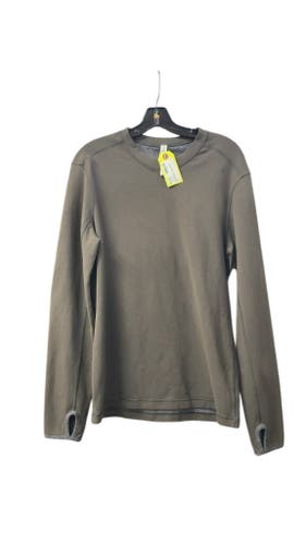 Lululemon Men's Long Sleeve Shirt - Brown - Size Medium