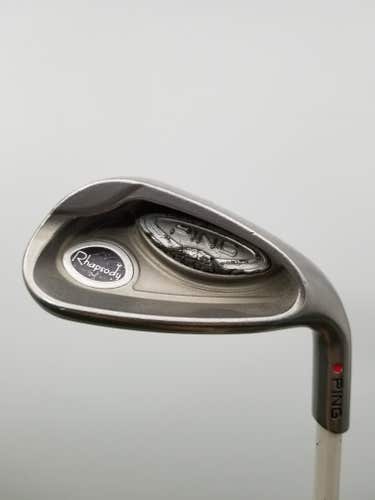2007 PING RHAPSODY RED DOT SAND WEDGE LADIES PING ULT 129 35" GOOD