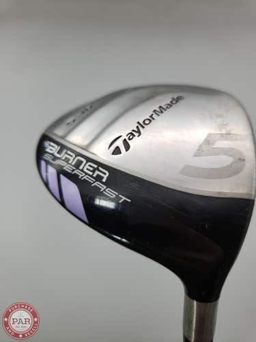 2010 TAYLORMADE BURNER SUPERFAST 5 WOOD 18* LADIES MATRIX OZIK XCON-4.8 GOOD
