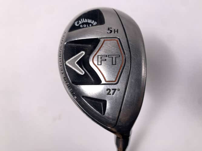 Callaway FT Hybrid 2008 5 Hybrid 27* Fujikura Fit On M Regular Graphite Mens RH