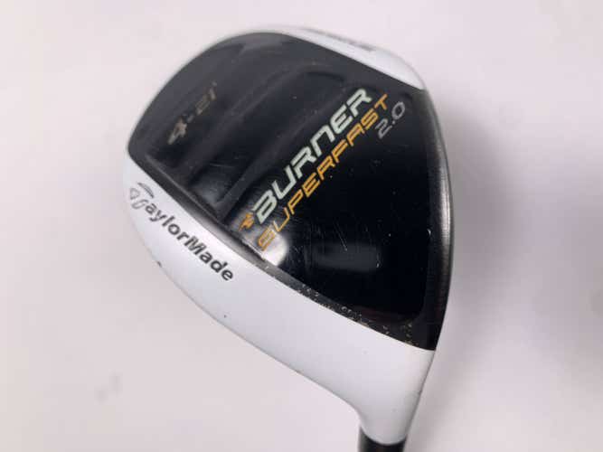 TaylorMade Burner Superfast 2.0 4 Hybrid 21* REAX 60g Regular RH Midsize Grip