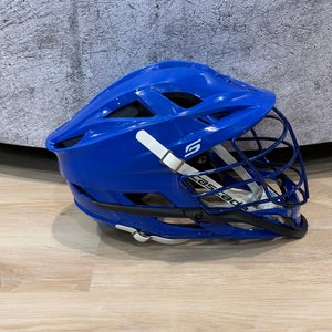 Used Blue Cascade S Helmet | University of Delware Player Issued