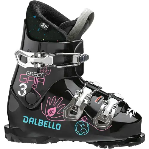NEW Dalbello Green Gaia 3.0 Girls Ski Boots - Size Mondo 21.0 / 21.5