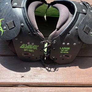 Large Youth All Star catalyst Shoulder Pads (Used)