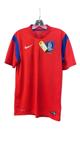 Nike South Korea National Team Soccer Jersey - Red