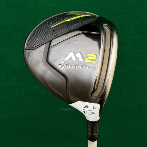 TaylorMade M2 2017 16.5 Fairway Wood 3HL Matrix White Tie MFS X5 55S StifF