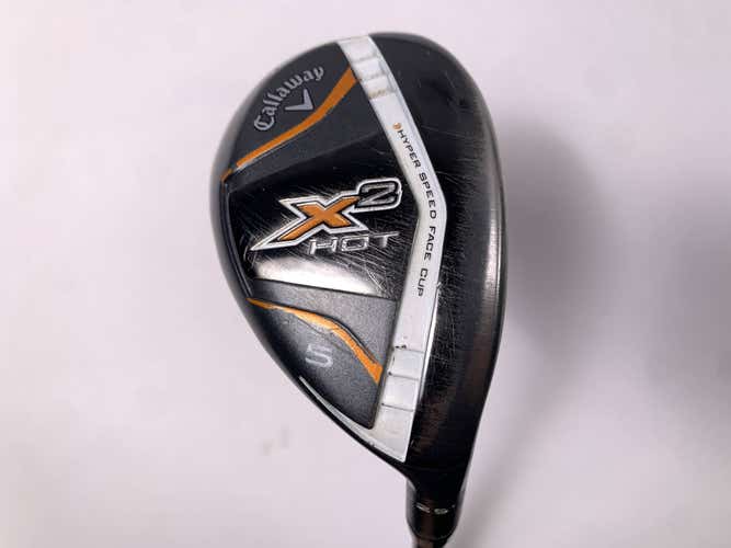Callaway X2 Hot 5 Hybrid 25* 55g Senior Graphite Mens RH