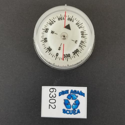 Scuba Diving Underwater Compass Puck Module Capsule Only NH, Northern Hemisphere