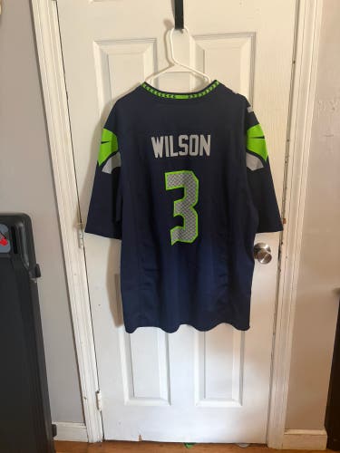 Russell Wilson seahawk XL Men's Nike Jersey (New)