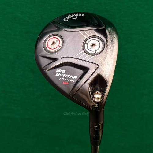 Callaway Big Bertha Alpha 816 14 Fairway Wood Aldila Rogue 110 70g Regular