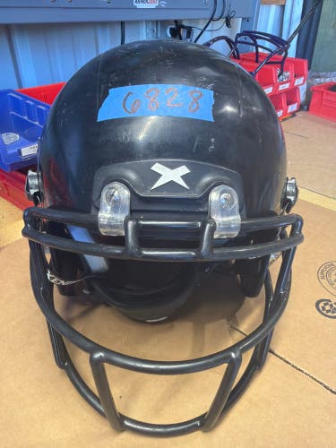 USED XENITH X2E+ YOUTH FOOTBALL HELMET - LARGE - BLACK