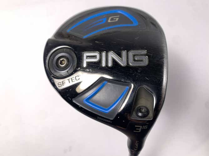 Ping G SF Tec 2016 3 Fairway Wood 16* Alta Quick 35g Senior Graphite Mens RH